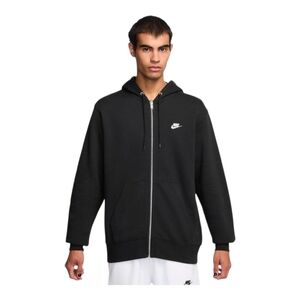 Nike Club Men’s Full-Zip Fleece Hoodie Black FN3861-010 Men's Size XXL 2XL New
